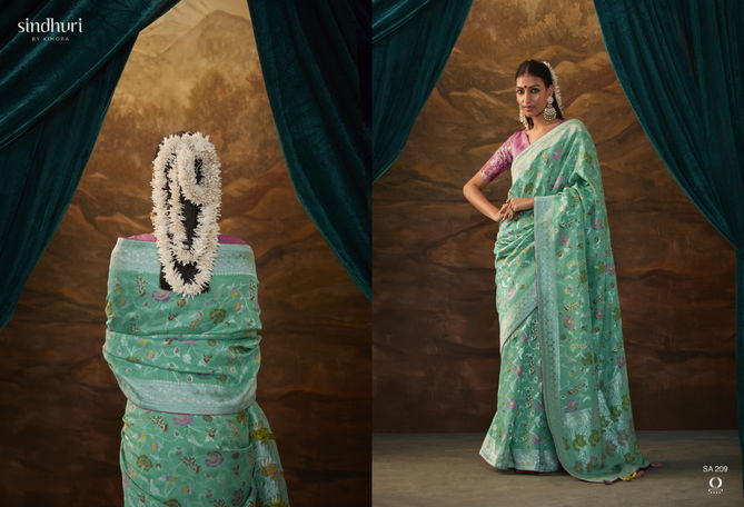 Sindhuri Sakhi By Kimora Paithani Wedding Sarees Catalog